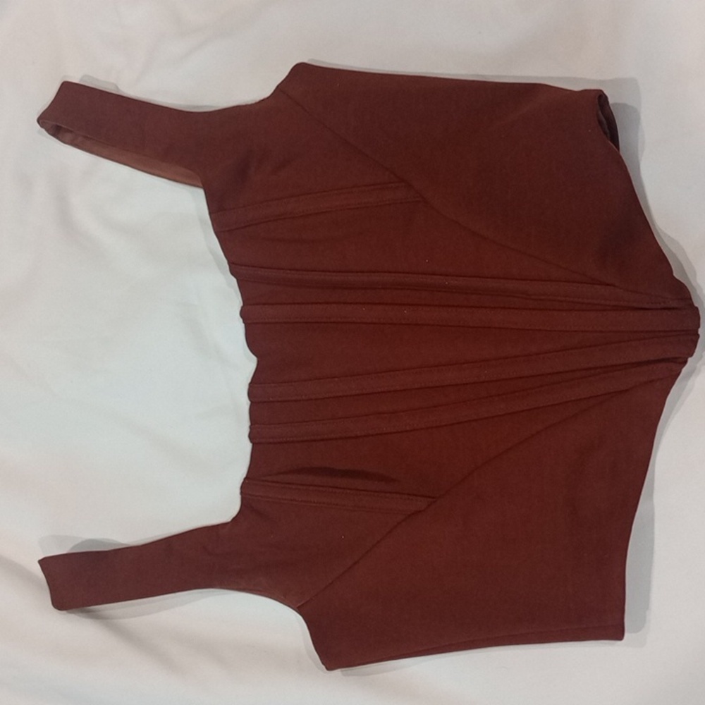 Missguided corset with zipper
